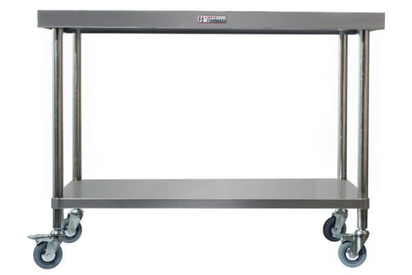 Simply Stainless SS03.7.2100 2100x700mm Mobile Island Bench