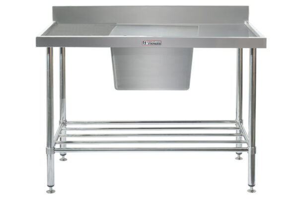 Simply Stainless SS05.6.2100.C  2100x600mm Sink Bench Centre Bowl