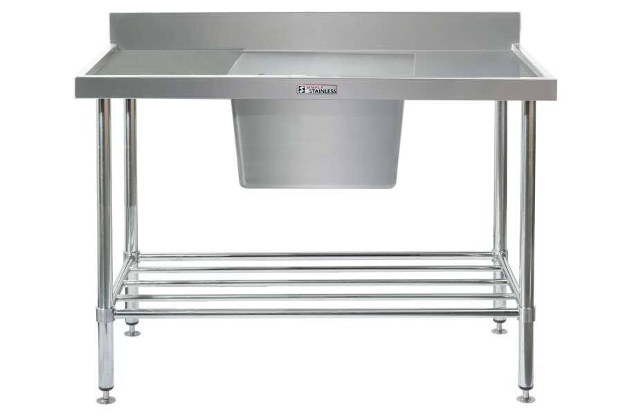 Simply Stainless SS05.7.1200.C 1200x700mm Sink Bench Centre Bowl Simply Stainless SS05.7.1200.C 1200x700mm Sink Bench Centre Bowl