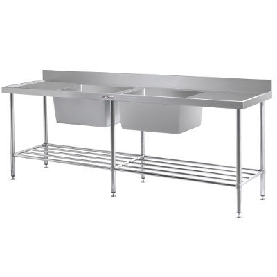 Simply Stainless SS06.6.2400 2400x600mm Sink Bench Simply Stainless SS06.6.2400 2400x600mm Sink Bench