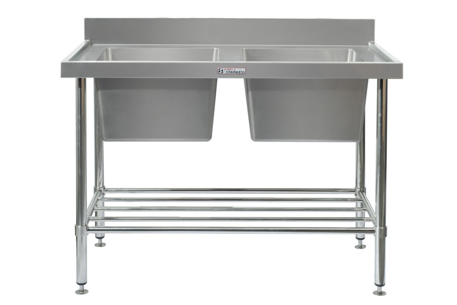Simply Stainless SS06.6.1200 1200x600mm Sink Bench Simply Stainless SS06.6.1200 1200x600mm Sink Bench