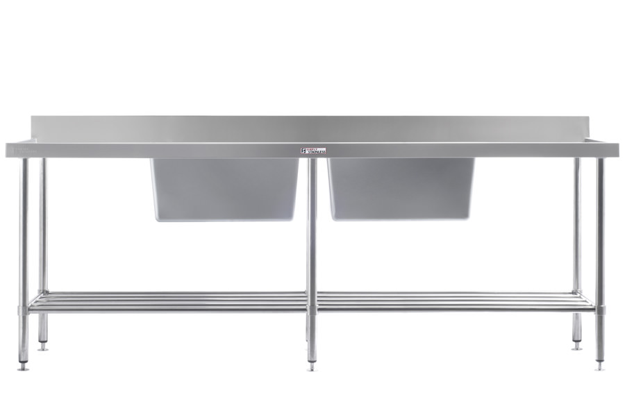 Simply Stainless SS06.7.2400 2400x700mm Sink Bench Simply Stainless SS06.7.2400 2400x700mm Sink Bench