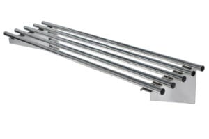 Simply Stainless SS11.0600  600x300mm Pipe Wall Shelf