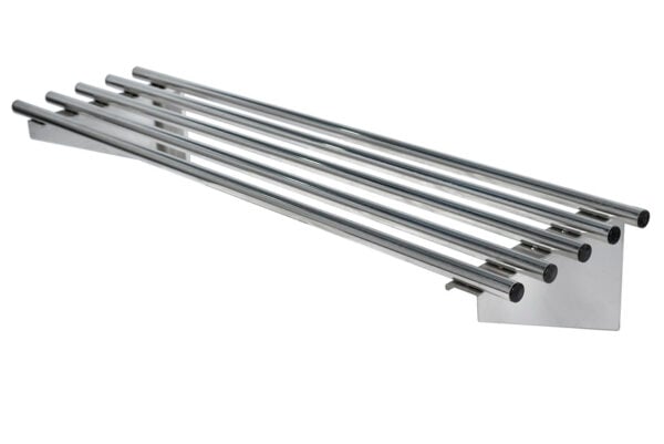 Simply Stainless SS11.1500 1500x300mm Pipe Wall Shelf