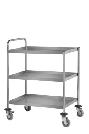 Simply Stainless SS15 3 Tier Tea Trolley