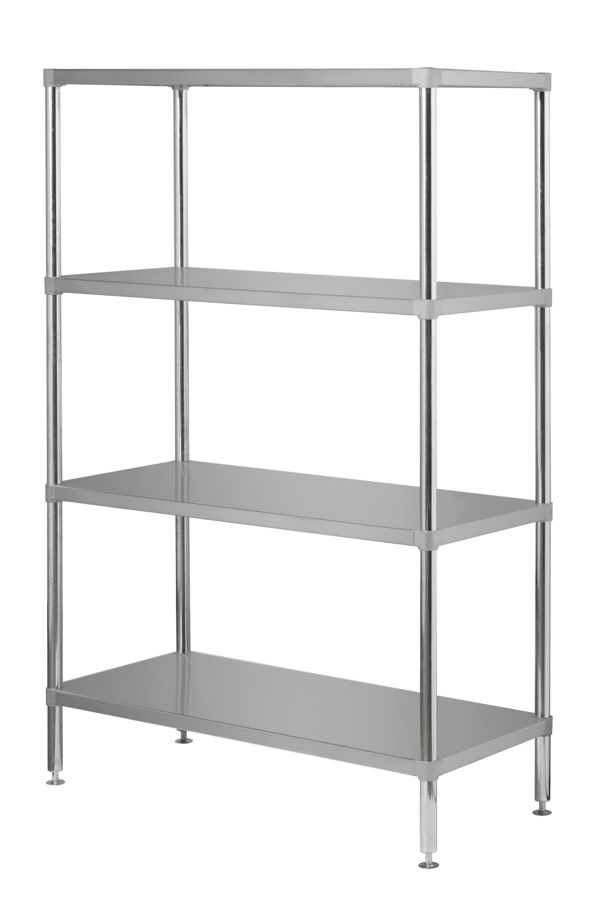 Simply Stainless SS17.1200SS 4 Tier 1200x525mm Shelving Simply Stainless SS17.1200SS 4 Tier 1200x525mm Shelving - Image 2