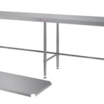 Simply Stainless SS21.6.1500 1500x526mm Solid Undershelf