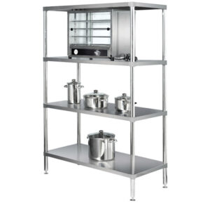 Simply Stainless SS17.1200SS 4 Tier 1200x525mm Shelving