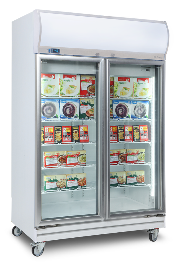 Bromic UF1000LF 976Lt Vertical Display Freezer