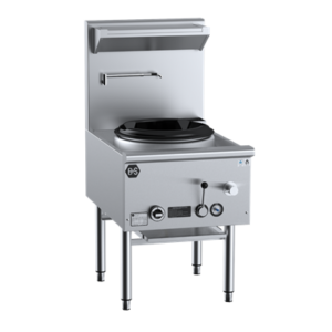 B&S UFWWD-1-C-LPG Single Hole Waterless Wok -Chimney Burner