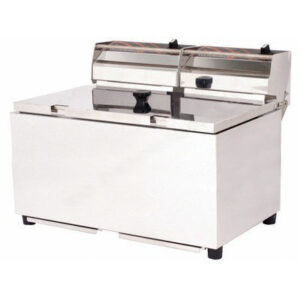 Woodson W.FRT80 Twin Pan Electric Countertop Fryer