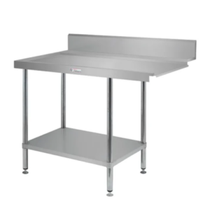Simply Stainless SS07.7.1800.L 1800mm Dishwasher Outlet Bench
