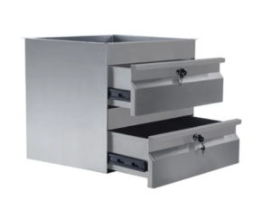 Simply Stainless SS19.0200 Double Drawer