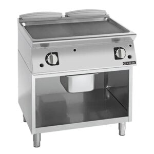 Giorik FLE741GFT 800mm Electric Smooth Mild Steel Plate Frytop/Griddle on Open Base