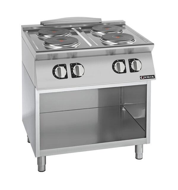 Giorik CE74TGT 4 Round Plates Electric Boiling Top