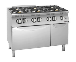 Giorik CG760FT 6 Burner Gas Boiling Top with Gas Oven and Storage (NAT Gas)