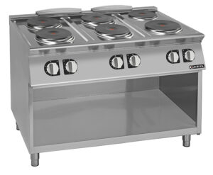 Giorik CE76TGT 6 Round Plates Electric Boiling Top