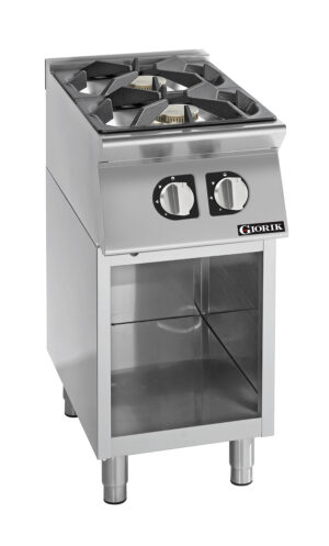Giorik CG720GT 2 Burner Gas Boiling Top (NAT Gas)
