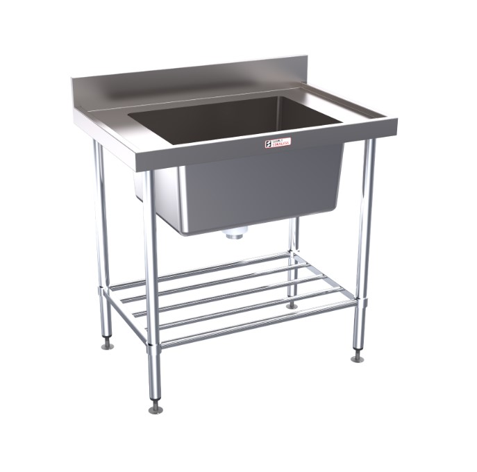 Simply Stainless SS05.6.0900 900mm Sink Bench Simply Stainless SS05.6.0900 900mm Sinck Bench