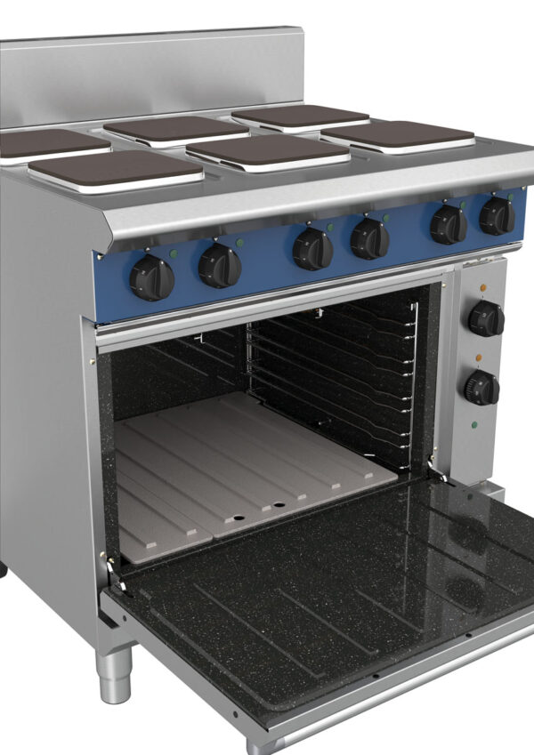 Blue Seal Evolution Series E506S 900mm Electric Range on Static Oven with Sealed Hobs