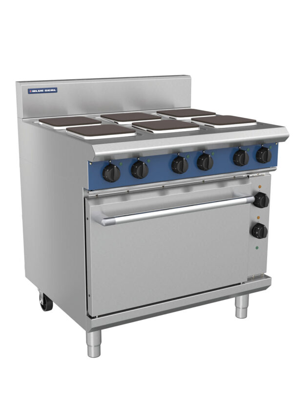 Blue Seal Evolution Series E506S 900mm Electric Range on Static Oven with Sealed Hobs - Image 2