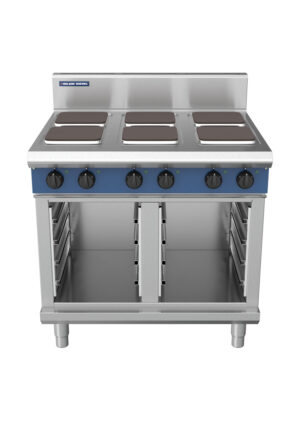 Blue Seal Evolution Series E516S-CB 900mm Modular Electric Cooktop with Sealed Hobs on Cabinet Base