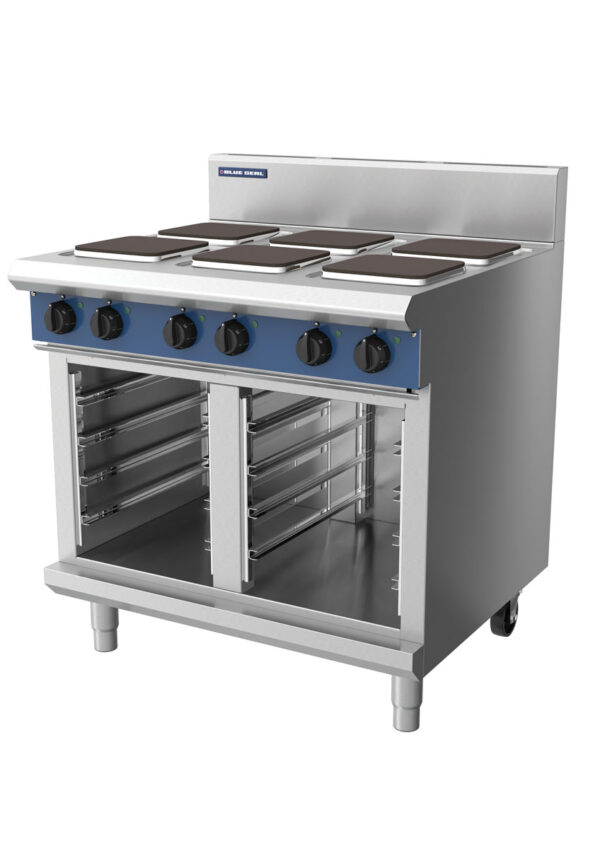 Blue Seal Evolution Series E516S-CB 900mm Modular Electric Cooktop with Sealed Hobs on Cabinet Base - Image 3