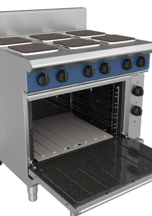Blue Seal Evolution Series E56S 900mm Electric Range on Convection Oven with Sealed Hobs