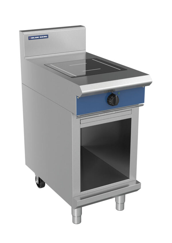 Blue Seal Evolution Series IN511F-CB 450mm Single Full Area Induction Cooktop on Cabinet Base - Image 2