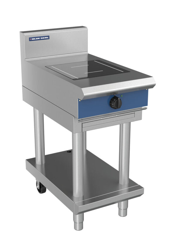 Blue Seal Evolution Series IN511F-LS 450mm Single Full Area Induction Cooktop on Leg Stand - Image 2