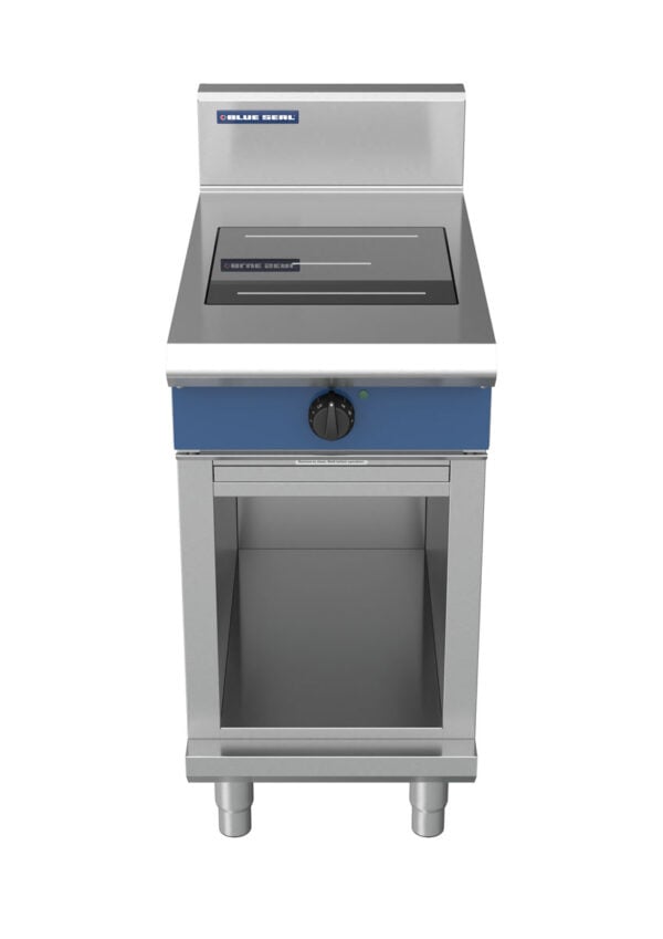 Blue Seal Evolution Series IN511R5-CB 450mm Single Round Induction Cooktop on Cabinet Base