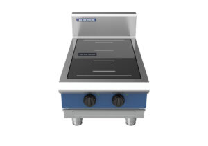 Blue Seal Evolution Series IN512F-B 450mm Two Full Area Induction Benchtop Cooktop