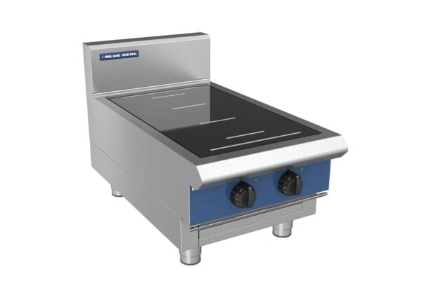 Blue Seal Evolution Series IN512F-B 450mm Two Full Area Induction Benchtop Cooktop - Image 2