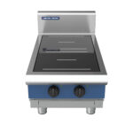 Blue Seal Evolution Series IN512R5-B 450mm Two Round Induction Benchtop Cooktop