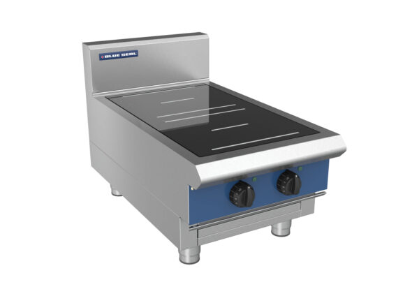 Blue Seal Evolution Series IN512R3-B 450mm Two Round Induction Benchtop Cooktop - Image 2