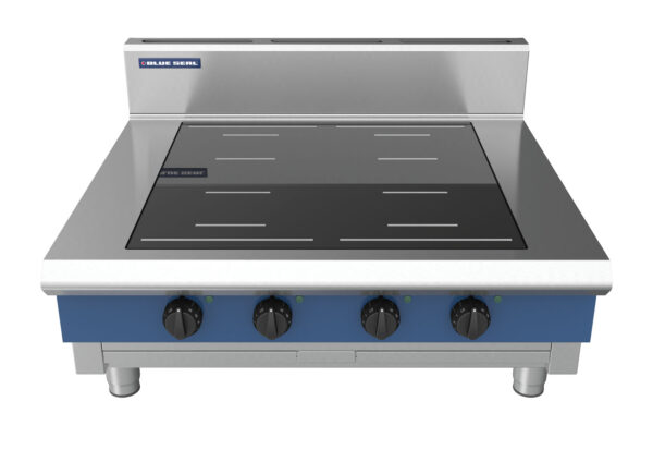Blue Seal Evolution Series IN514F-B 900mm Four Full Area Induction Benchtop Cooktop