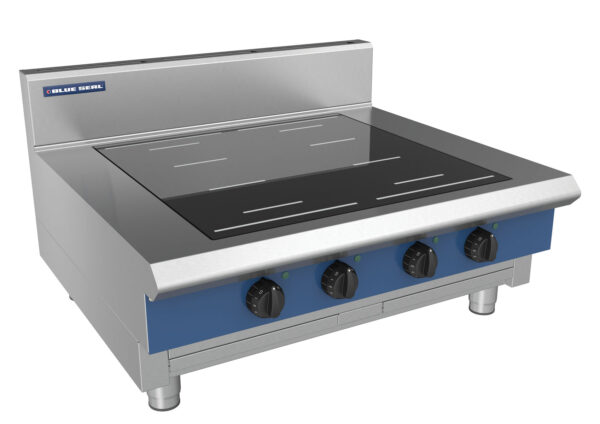 Blue Seal Evolution Series IN514F-B 900mm Four Full Area Induction Benchtop Cooktop - Image 2