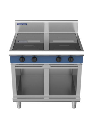 Blue Seal Evolution Series IN514R3-CB 900mm Four Round Induction Cooktop on Cabinet Base