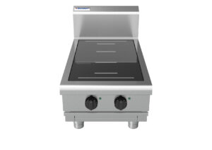 Waldorf 8200 Series IN8200F-B 450mm Two Full Area Induction Benchtop Cooktop
