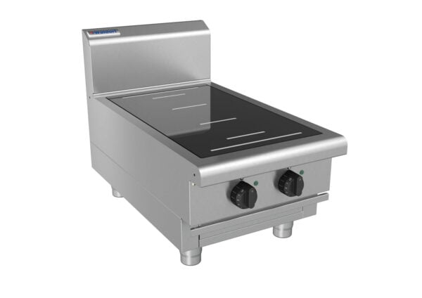 Waldorf 8200 Series IN8200F-B 450mm Two Full Area Induction Benchtop Cooktop - Image 2