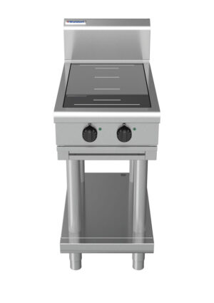 Waldorf 8200 Series IN8200F-LS 450mm Two Full Area Induction Cooktop on Leg Stand