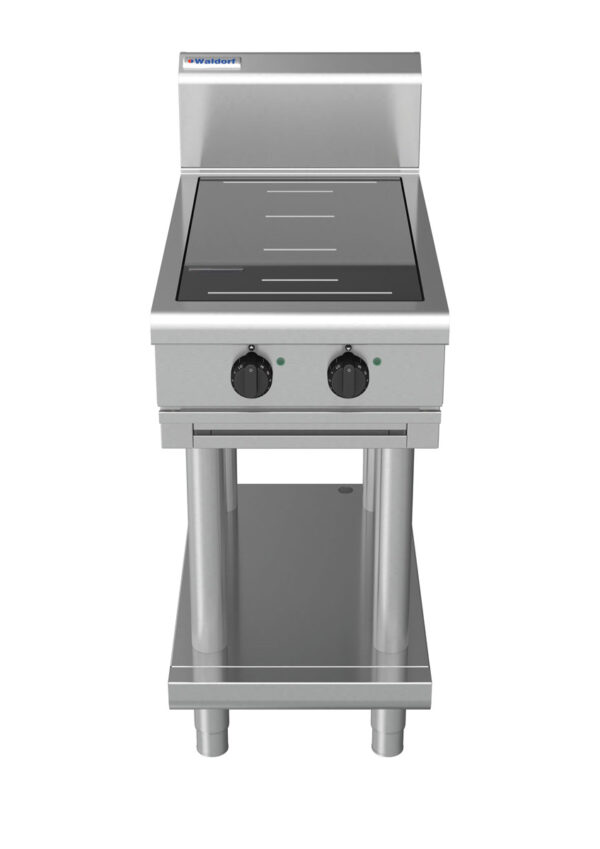 Waldorf 8200 Series IN8200F-LS 450mm Two Full Area Induction Cooktop on Leg Stand