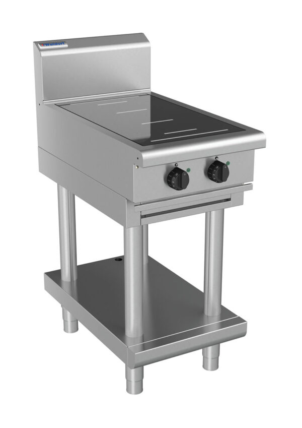 Waldorf 8200 Series IN8200F-LS 450mm Two Full Area Induction Cooktop on Leg Stand - Image 2
