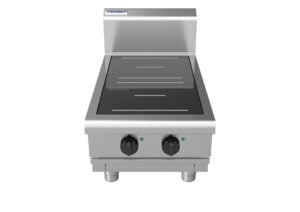 Waldorf 8200 Series IN8200R3-B 450mm Two Round Induction Benchtop Cooktop