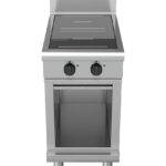 Waldorf 8200 Series IN8200R3-CB 450mm Two Round Induction Cooktop on Cabinet Base