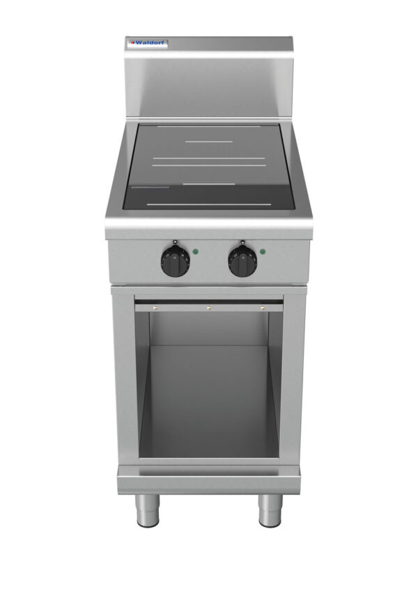 Waldorf 8200 Series IN8200R3-CB 450mm Two Round Induction Cooktop on Cabinet Base