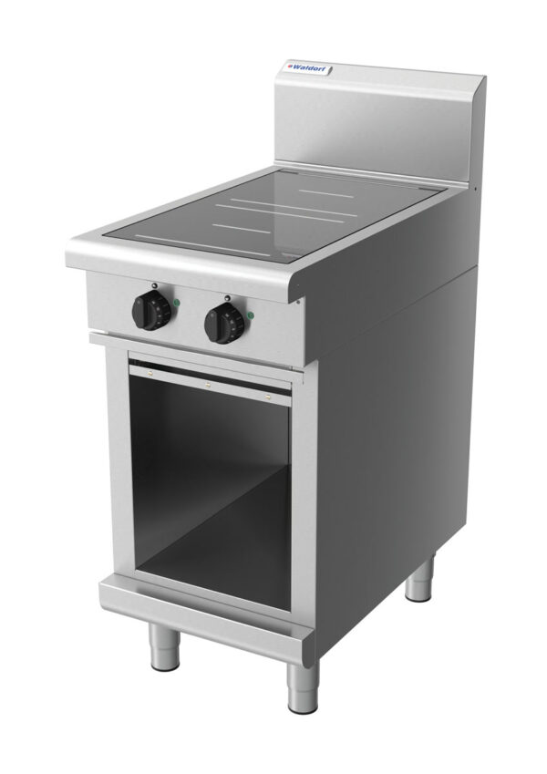 Waldorf 8200 Series IN8200R3-CB 450mm Two Round Induction Cooktop on Cabinet Base - Image 3