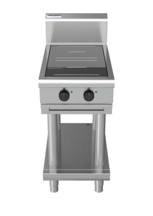 Waldorf 8200 Series IN8200R3-LS 450mm Two Round Induction Cooktop on Leg Stand