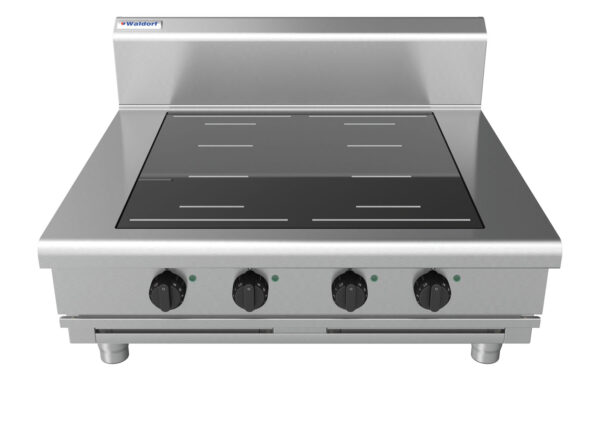 Waldorf 8400 Series IN8400F-B 900mm Four Full Area Induction Benchtop Cooktop