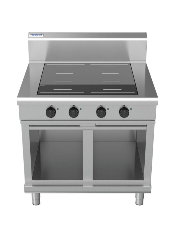 Waldorf 8400 Series IN8400F-CB 900mm Four Full Area Induction Cooktop on Cabinet Base